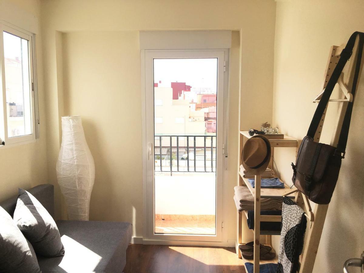 Apartamento Ático cerca del mar Valencia Exterior foto
